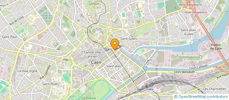 localisation de l'entreprise MARINA à CAEN