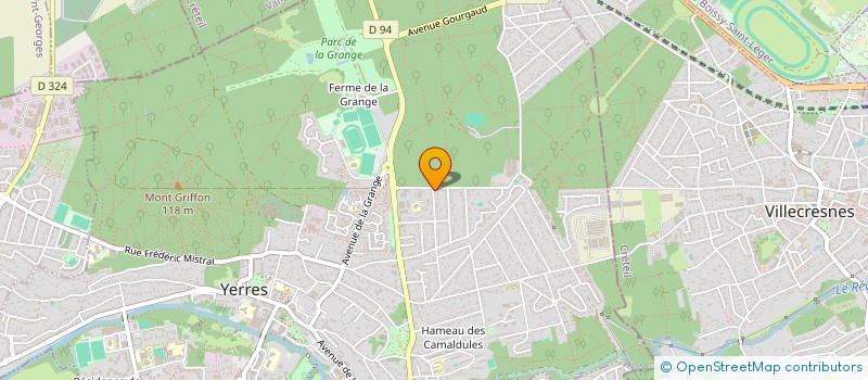 localisation de l'entreprise MARINA  YERRES