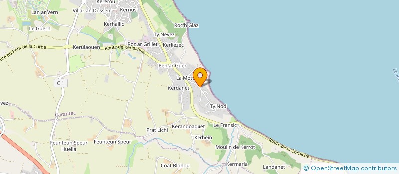 localisation de l'entreprise MARINA  CARANTEC