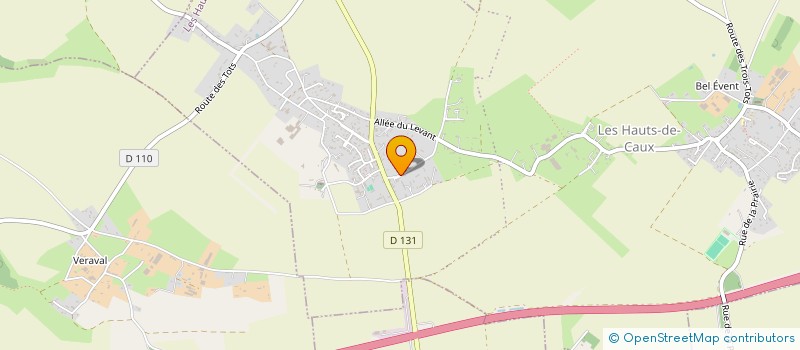 localisation de l'entreprise MARINA  LES HAUTS-DE-CAUX