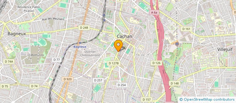 localisation de l'entreprise MARINA AQUARIUM  CACHAN