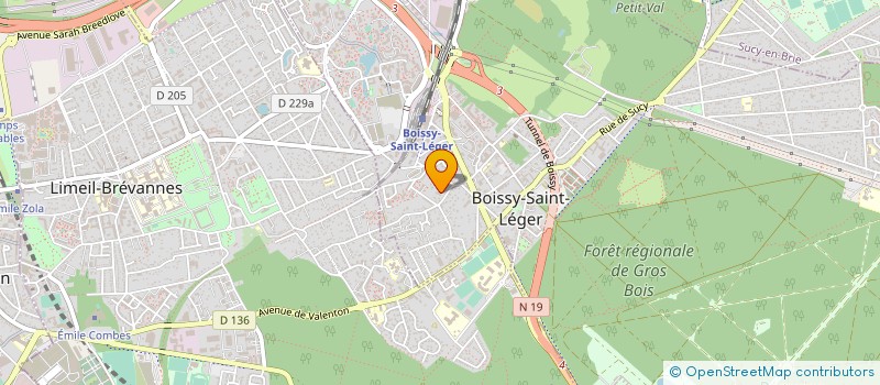 localisation de l'entreprise MARINA BAT à CRETEIL