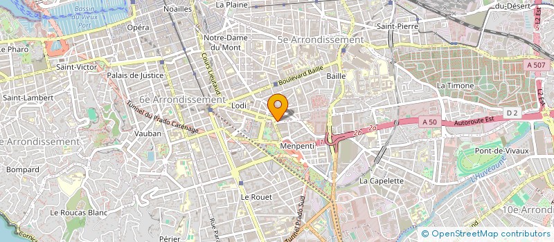 localisation de l'entreprise MARINA BAY à MARSEILLE