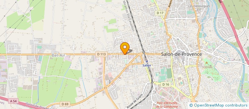 localisation de l'entreprise MARINA CUISINES ET BAINS à SALON-DE-PROVENCE