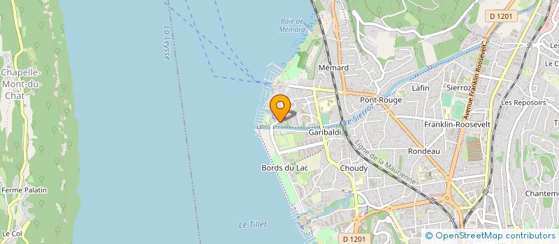 localisation de l'entreprise MARINA D'ADELPHIA à AIX-LES-BAINS
