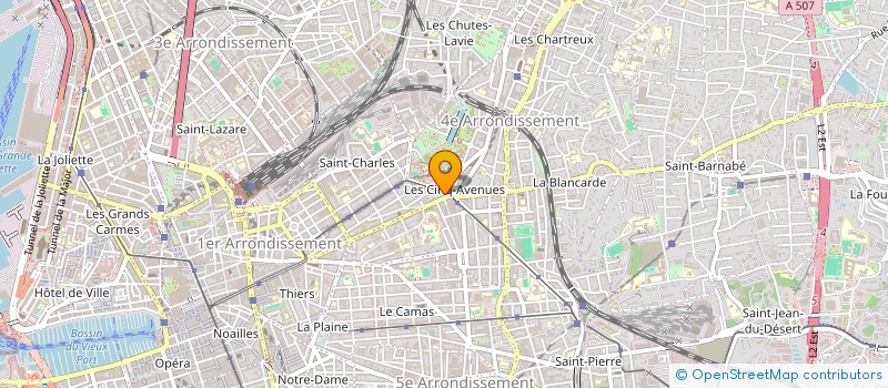 localisation de l'entreprise MARINA DE LA ROVERE à MARSEILLE