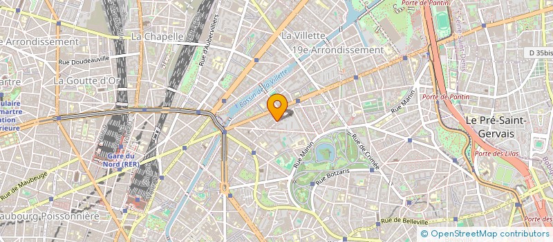 localisation de l'entreprise MARINA DECLAREY STUDIO  PARIS