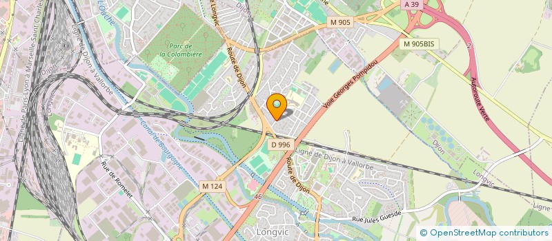 localisation de l'entreprise MARINA FERRAROLI  LONGVIC