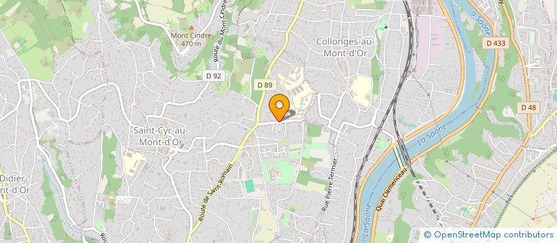 localisation de l'entreprise MARINA GAUTHIER CONSEILS  SAINT-CYR-AU-MONT-D'OR