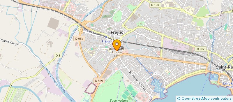 localisation de l'entreprise MARINA HOME à FREJUS
