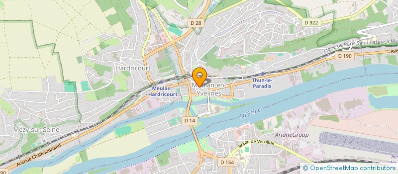 localisation de l'entreprise MARINA M  MEULAN-EN-YVELINES