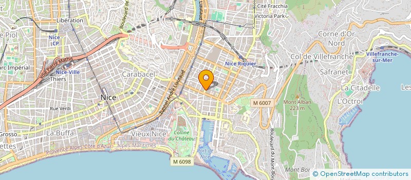 localisation de l'entreprise MARINA STYLE à NICE