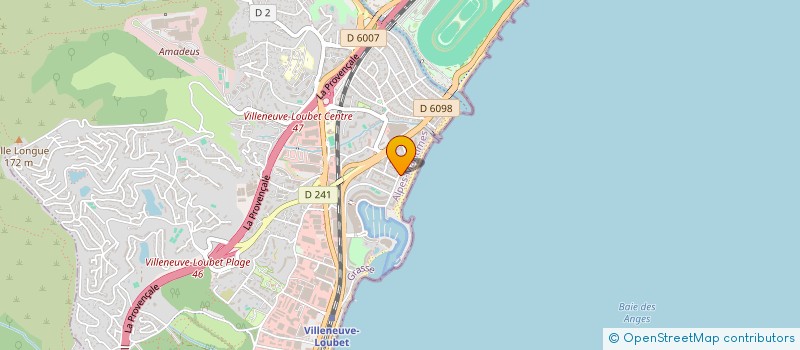 localisation de l'entreprise MARINA SYRACUSE à VILLENEUVE-LOUBET