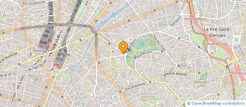 localisation de l'entreprise MARINA TOMIC ARCHITECTURE  PARIS