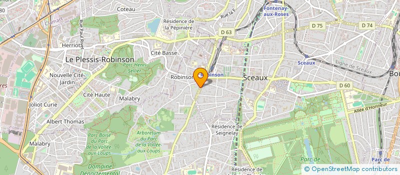 localisation de l'entreprise MARINADELINE  CHATENAY-MALABRY