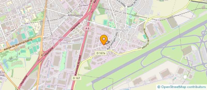 localisation de l'entreprise MARINATH à WISSOUS