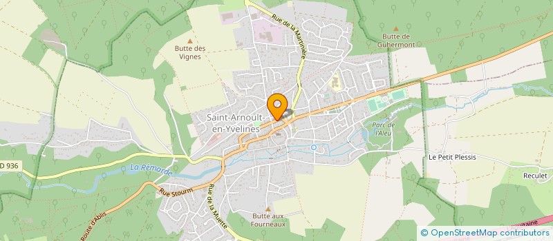localisation de l'entreprise MARINAVINS à SAINT-ARNOULT-EN-YVELINES