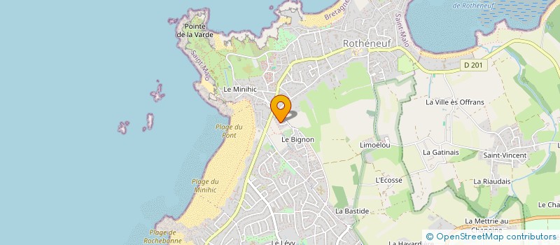 localisation de l'entreprise MARINCOME  SAINT-MALO