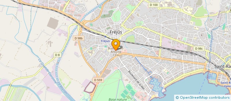 localisation de l'entreprise MARINE 2 à FREJUS