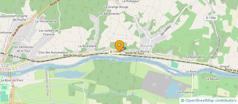 localisation de l'entreprise MARINE à MONTRICHARD-VAL-DE-CHER
