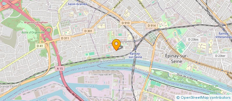 localisation de l'entreprise MARINE à EPINAY-SUR-SEINE