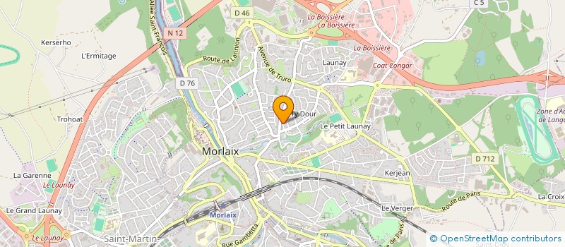 localisation de l'entreprise MARINE  SAINT-MARTIN-DES-CHAMPS