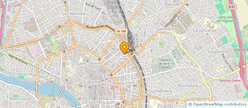localisation de l'entreprise MARINE à TOULOUSE