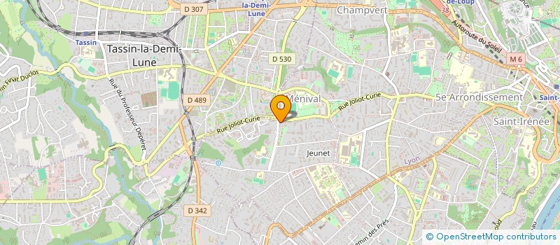 localisation de l'entreprise MARINE  LYON