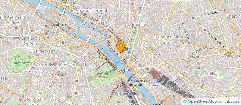 localisation de l'entreprise MARINE  PARIS