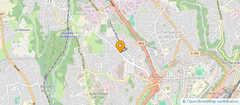 localisation de l'entreprise MARINE  ECULLY