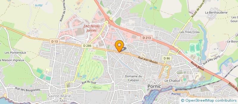 localisation de l'entreprise MARINE  PORNIC