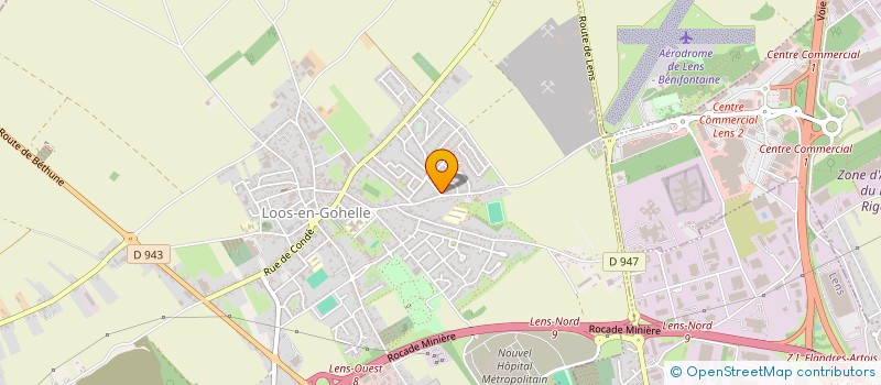 localisation de l'entreprise MARINE  LOOS-EN-GOHELLE