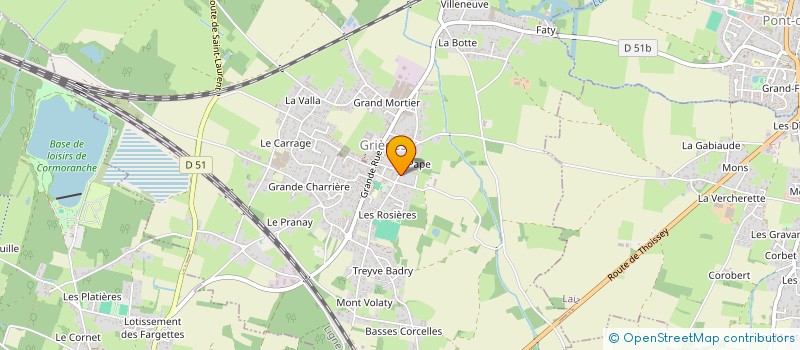 localisation de l'entreprise MARINE  GRIEGES