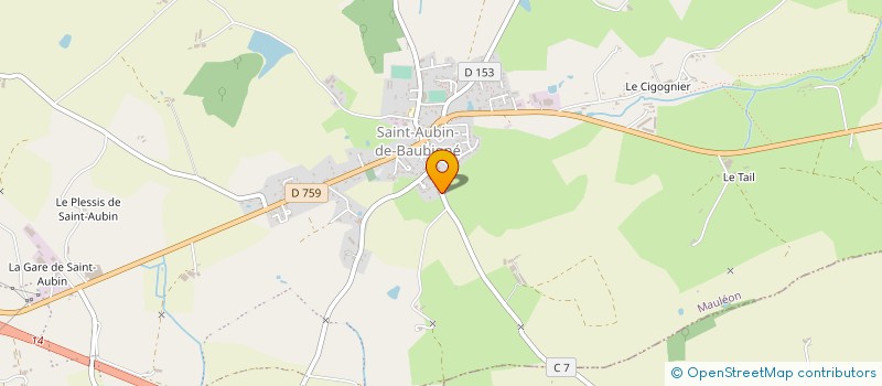 localisation de l'entreprise MARINE  MAULEON