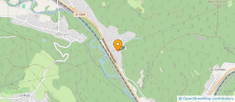 localisation de l'entreprise MARINE  AMBERIEU-EN-BUGEY