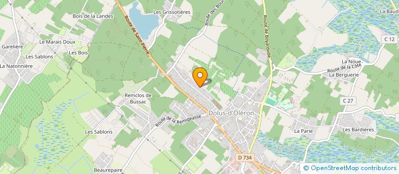 localisation de l'entreprise MARINE  DOLUS-D'OLERON