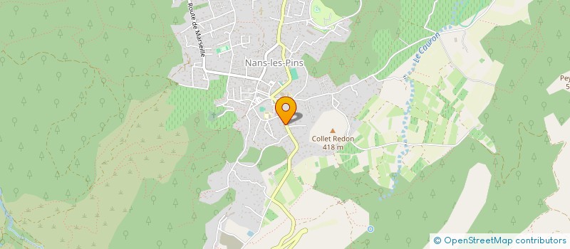 localisation de l'entreprise MARINE AD  NANS-LES-PINS