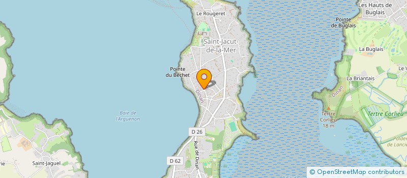 localisation de l'entreprise MARINE AKWA à SAINT-JACUT-DE-LA-MER
