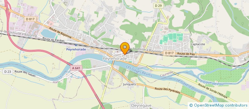 localisation de l'entreprise MARINE ATTITUDE  PEYREHORADE