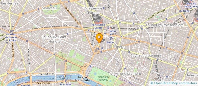 localisation de l'entreprise MARINE BENODET  PARIS