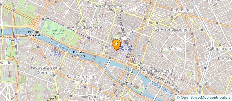 localisation de l'entreprise MARINE & CIE à PARIS