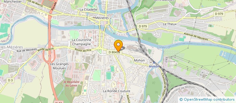 localisation de l'entreprise MARINE&CO  CHARLEVILLE-MEZIERES