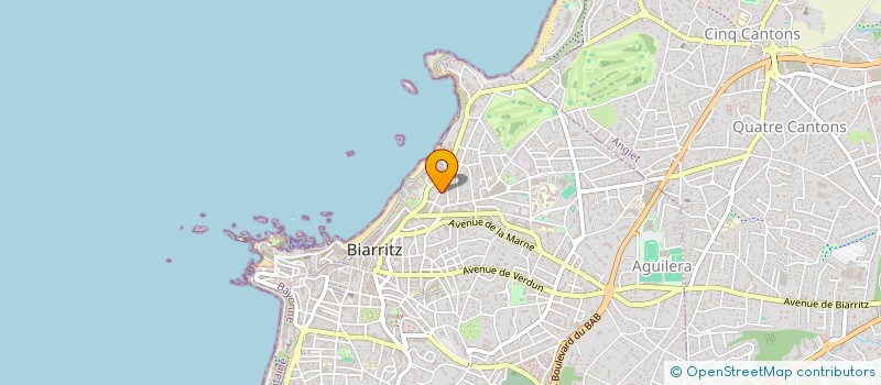 localisation de l'entreprise MARINE CONSEILS SC à BIARRITZ