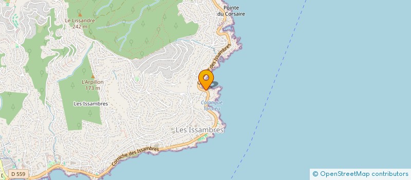 localisation de l'entreprise MARINE DISTRIBUTION SA à ROQUEBRUNE-SUR-ARGENS
