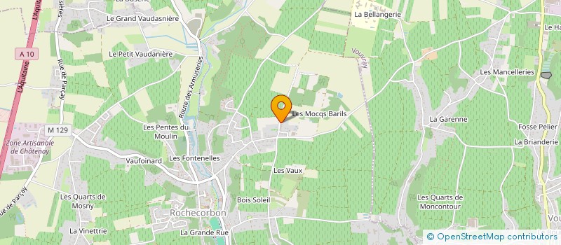 localisation de l'entreprise MARINE ECO FINANCE  ROCHECORBON