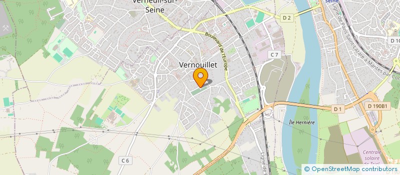 localisation de l'entreprise MARINE ENERGY CONSULTING  VERNOUILLET