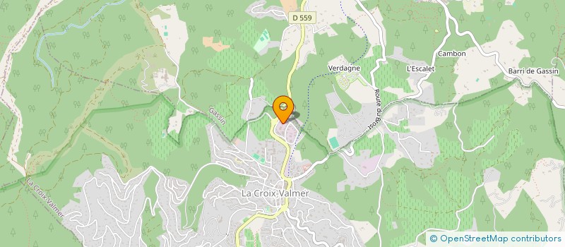 localisation de l'entreprise MARINE ETANCHEITE à LA CROIX-VALMER