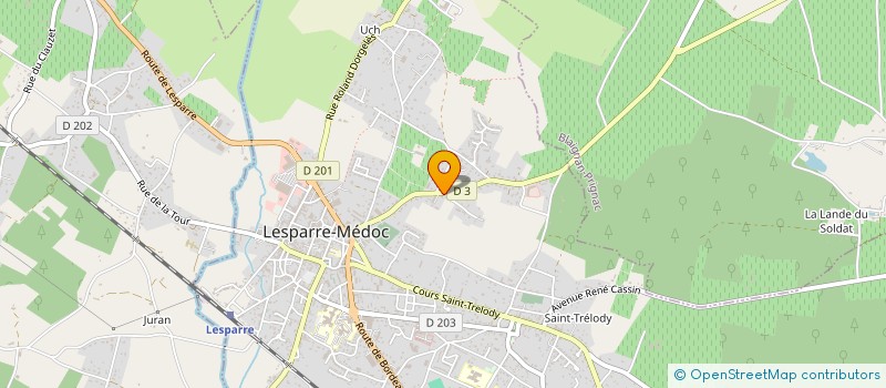 localisation de l'entreprise MARINE EUROPE INDUSTRIE à LESPARRE-MEDOC
