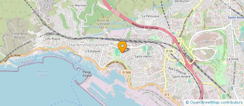 localisation de l'entreprise MARINE EVENTS à MARSEILLE