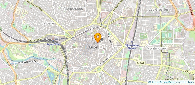 localisation de l'entreprise MARINE F  DIJON